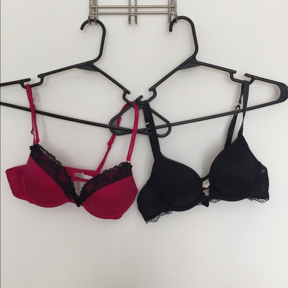 2 American eagle (Aerie) bras, padded, size 34A